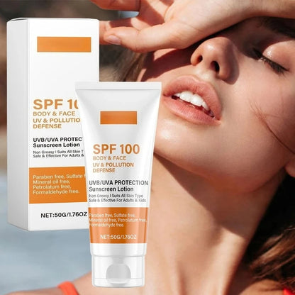 Aqua Glow Daily Sunscreen SPF 50+ | Lightweight UVA & UVB Protection