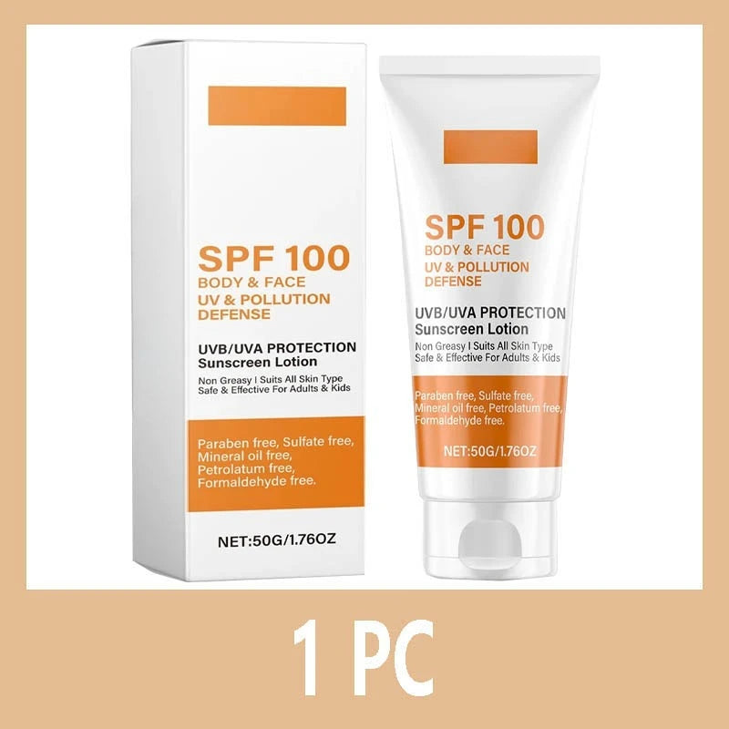 Aqua Glow Daily Sunscreen SPF 50+ | Lightweight UVA & UVB Protection